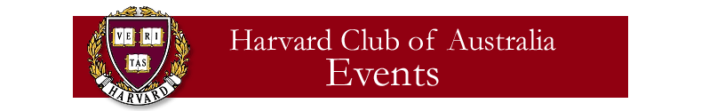 Harvard Club of Australia Events